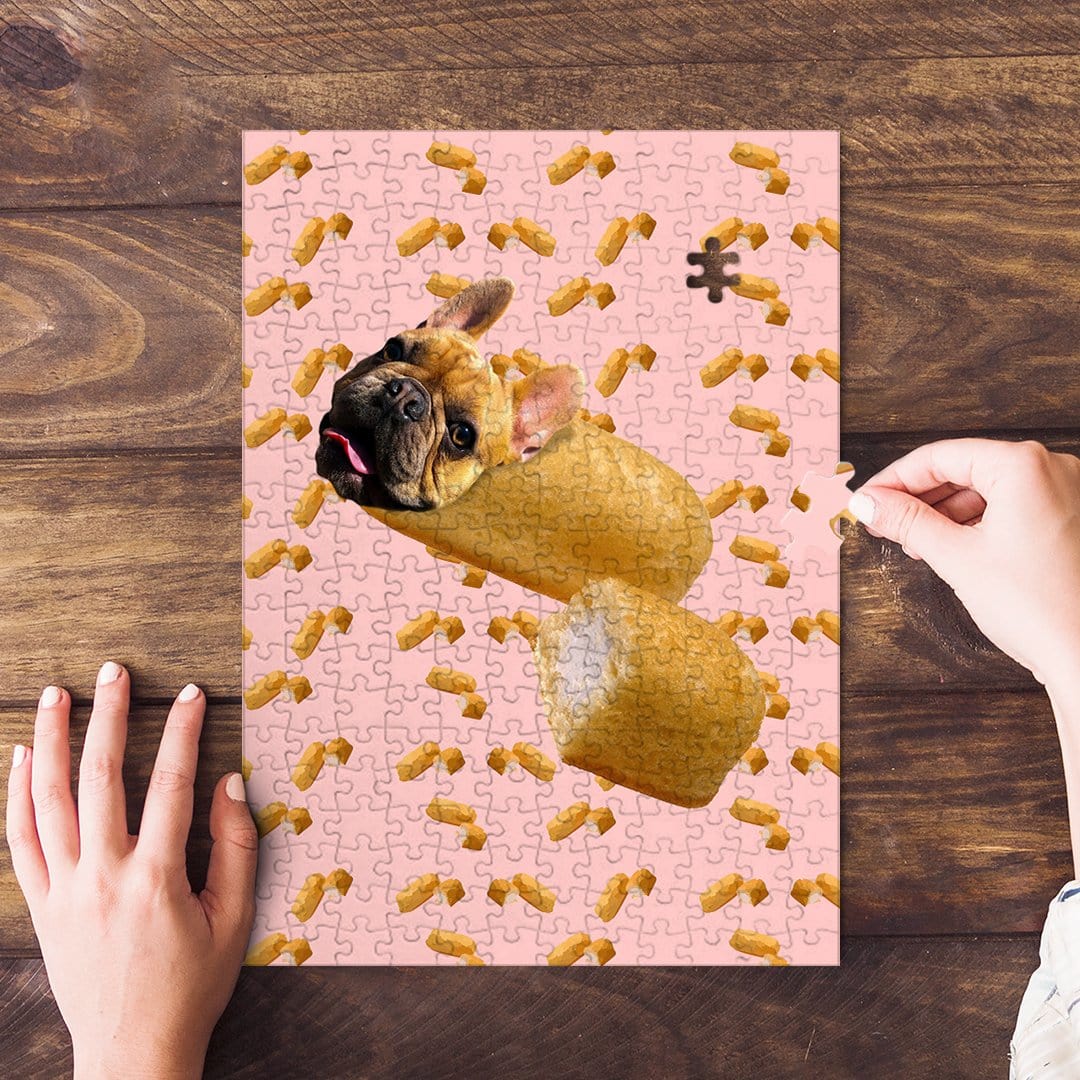 &#39;Twinkie Doggo&#39; Personalized Pet Puzzle